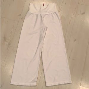 White Hard Tail sweatpants